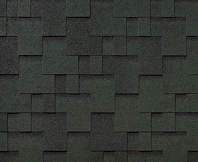Купить Гибкая черепица Roofshield ФЕМИЛИ ЭКО ЛАЙТ Модерн Зеленый с оттенением - изображение 1